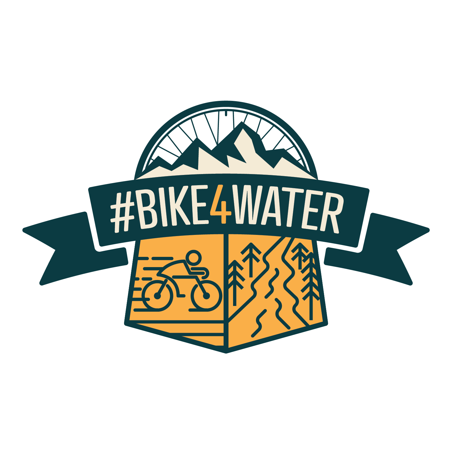 Bike4Water logo